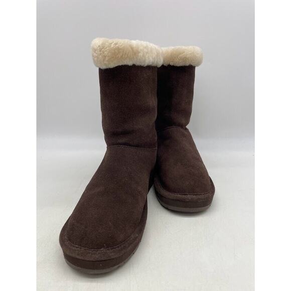 Michael Kors Women's Winter Mid Boot Round Toe Suede Boots Size 8M - Picture 4 of 12